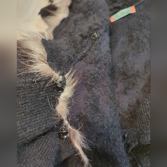 Roberta Scarpa Fox Fur Coat Size US 12/ Italy 46 Super Rare - Picture 12 of 15